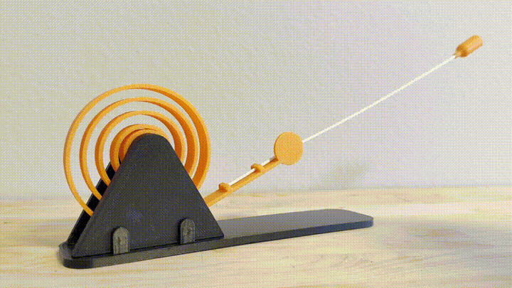 Pounce-a-pult | Spiral Cat Toy