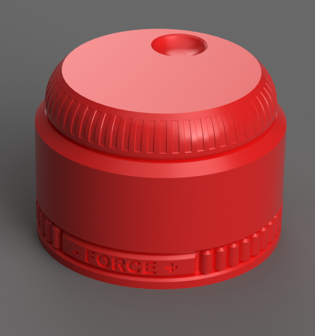 Flux-Gap-Adjustable Jog Wheel — Fidget Toy