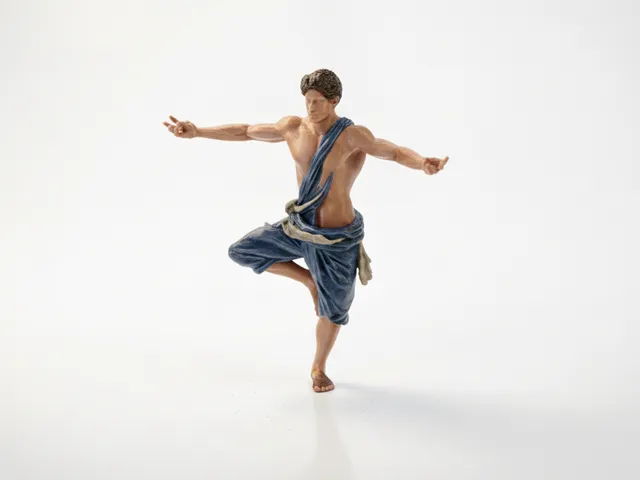 Yoga Man Figurine Meditation Statue 3D Printable