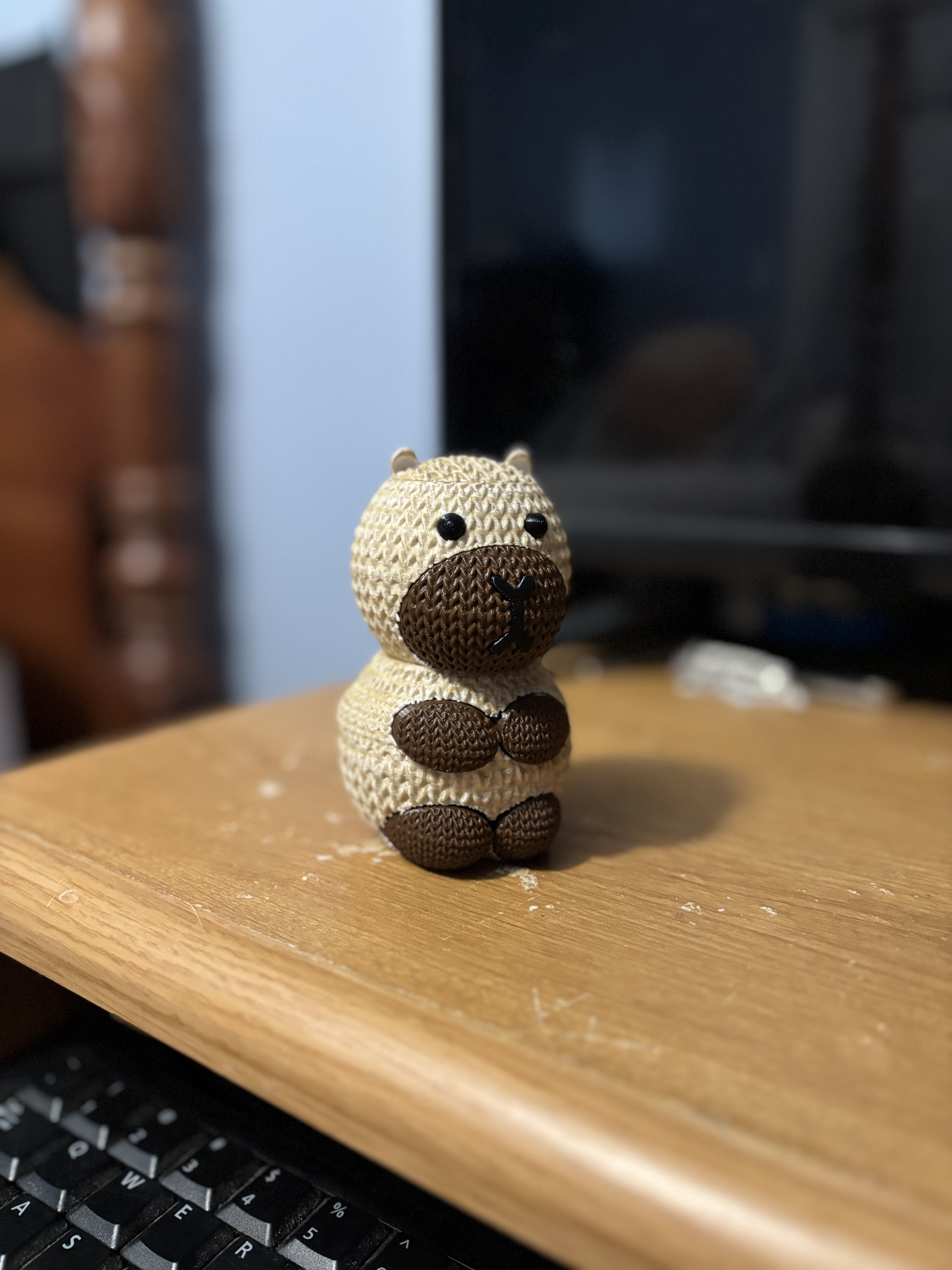 Knitted Capybara v1 — thumbnail 2