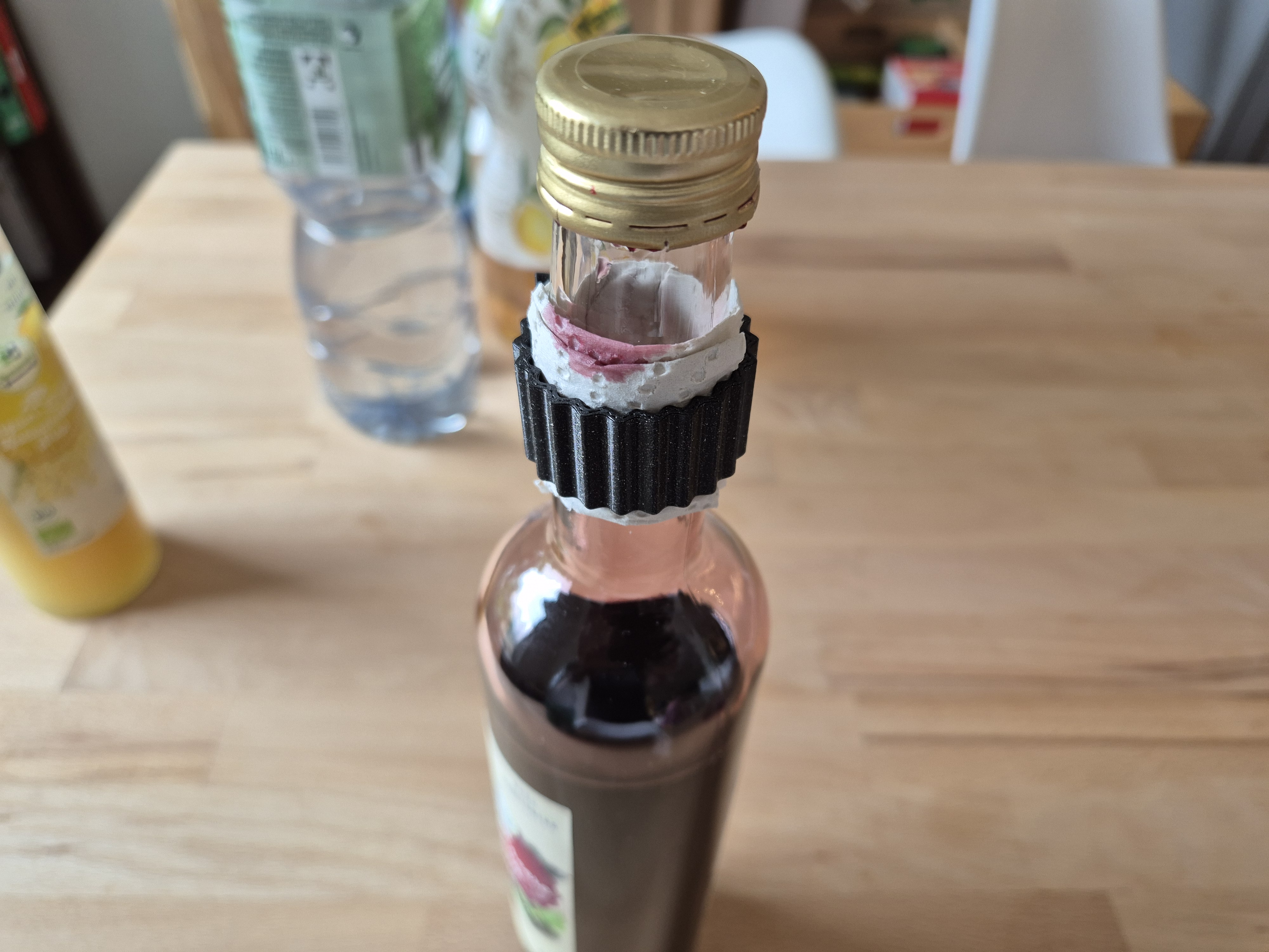 Bottle drop catcher