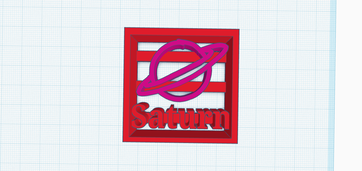 Saturn Cookie Cutter
