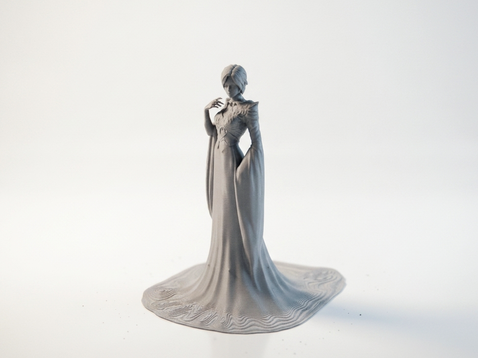 Sorceress Figurine Fantasy Mythology 3D Printable