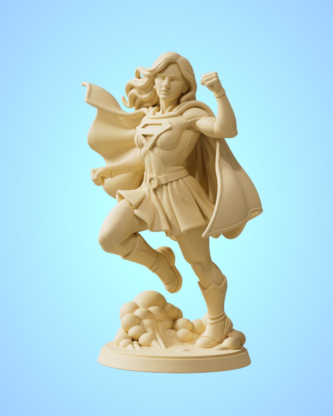 Supergirl Statue