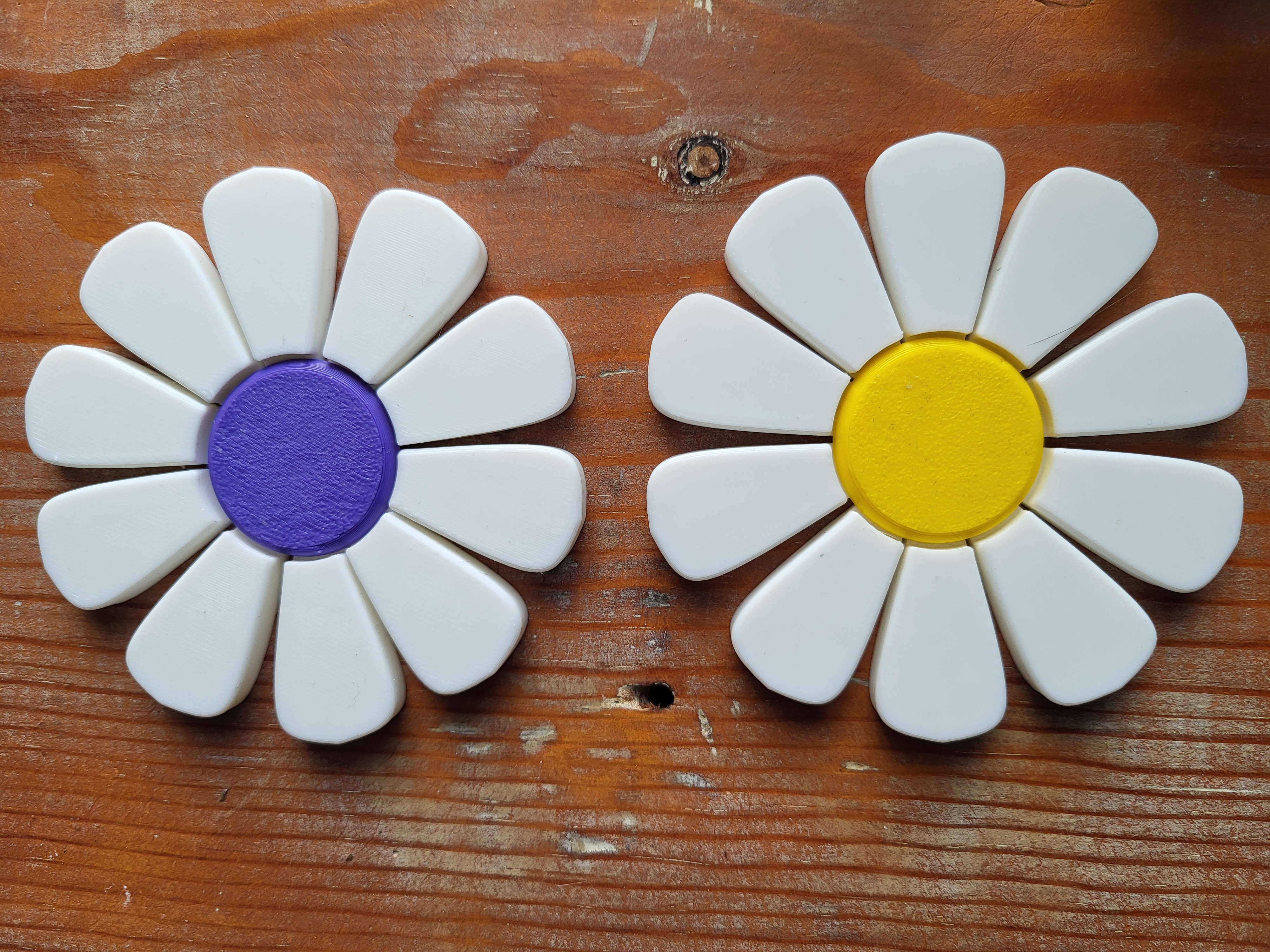 Miniatura 2 do modelo 3D Flower coaster set