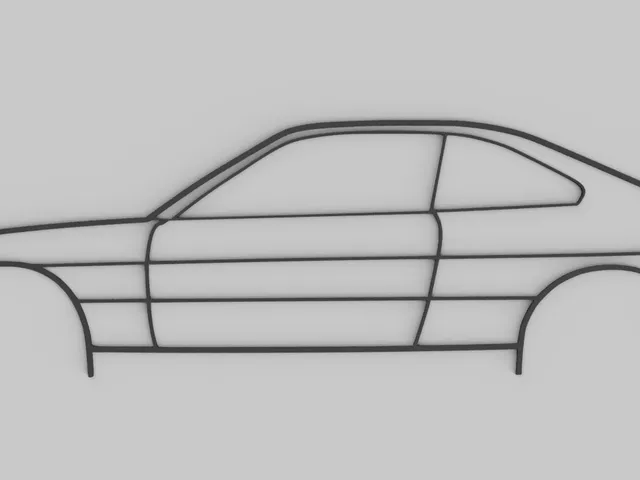 bmw 8 series e31 wall art