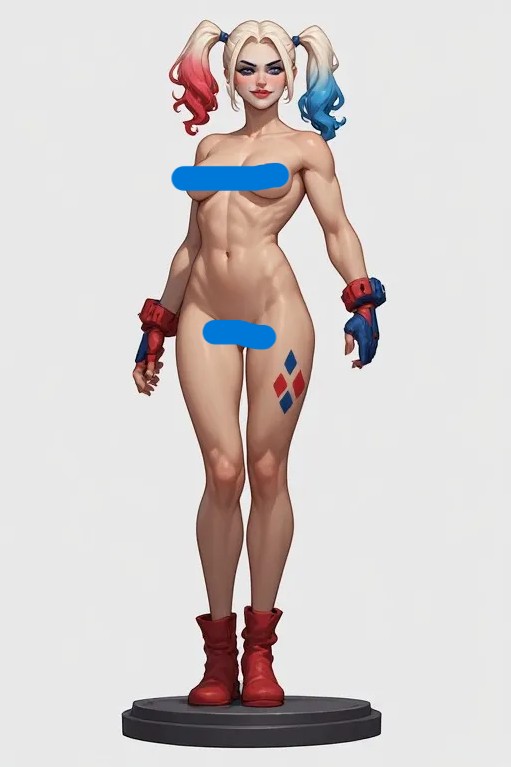 NSFW Harley Quin DC Comics