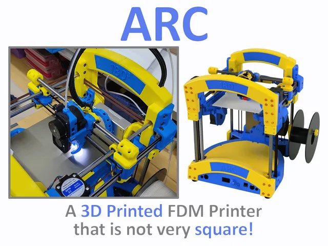 ARC - 3D printed FDM printer that is not very square!