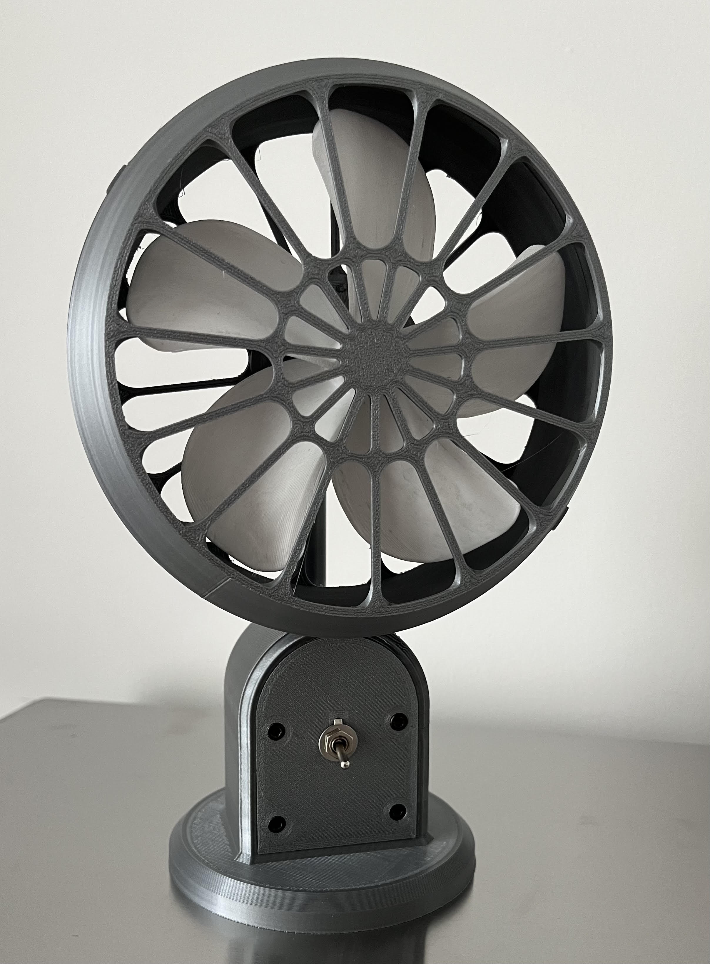 3D Printed Desktop Fan v1