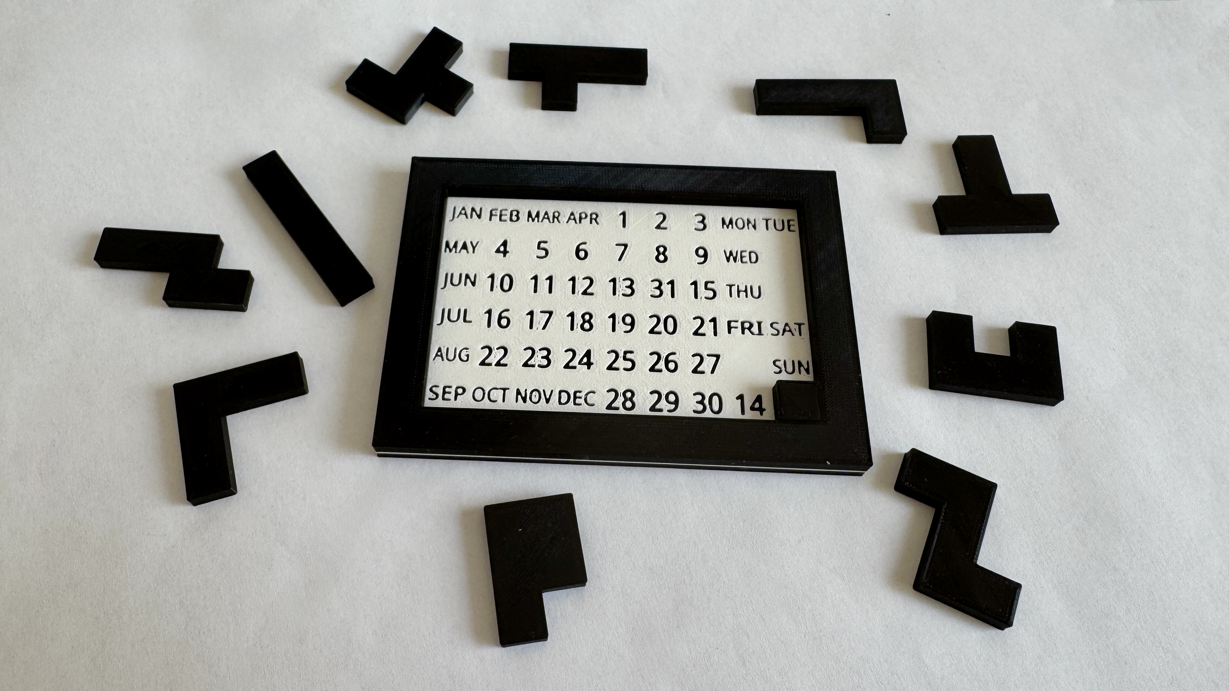 Calendar Puzzle/Kalendář