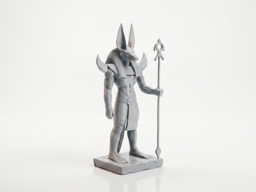 Nasus Jackal God Statue LOL Champion 3D Printable