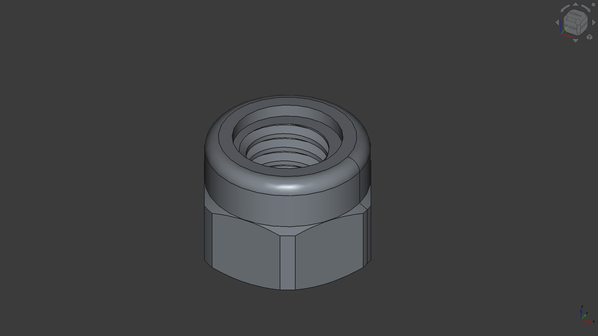 ISO 7040 Nuts M3 - M30