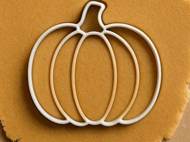 Pumpkin cookie cutter