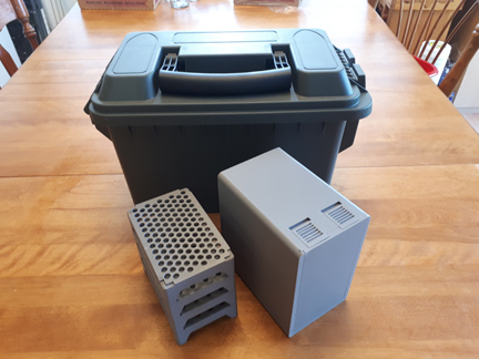 50Cal and 30Cal Ammo Can / Box 5.56mm NATO bulk storage trays and boxes