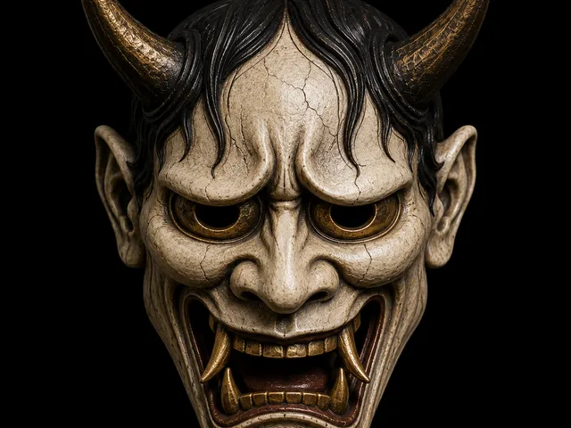 DEMONIC ONI MASK – LEGENDS MASK COLLECTION #08