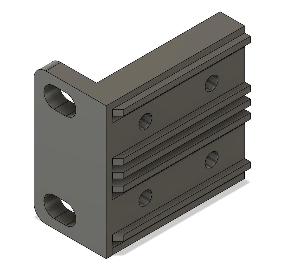 ESRack - Mounting Brackets Thick