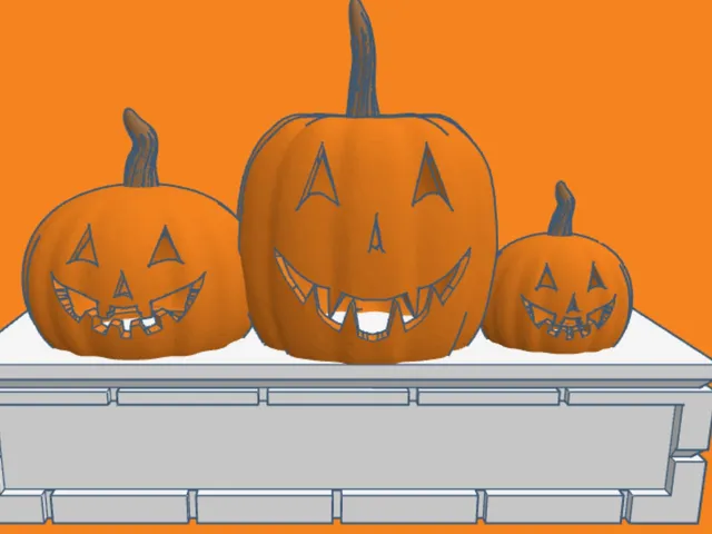 Pumpkin Gravestone