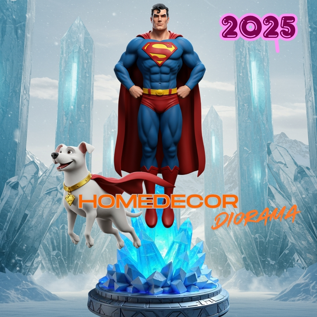 Superman 2025 Diorama