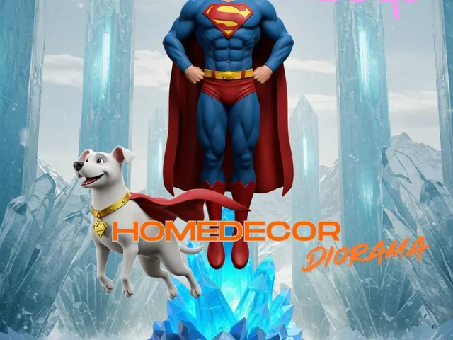 Superman 2025 Diorama