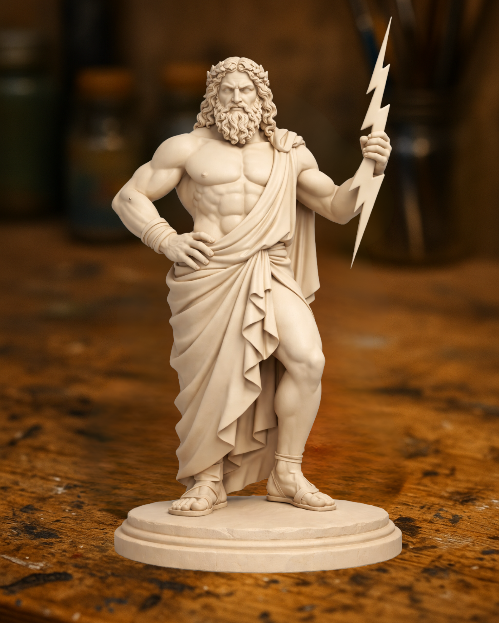 Zeus – God of Thunder Statue