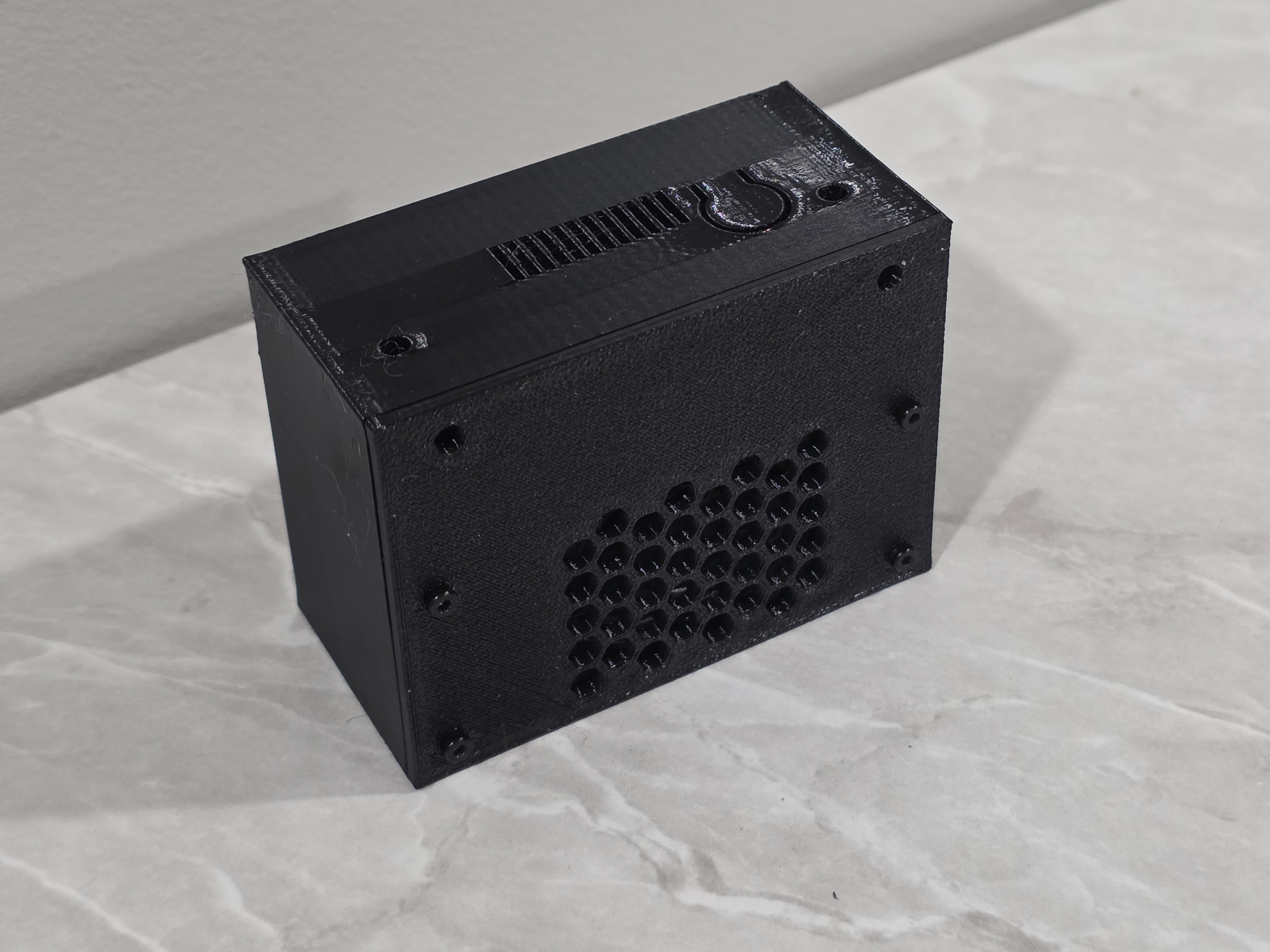Home Assistant Satellite Enclosure for Raspberry Pi Zero 2 W + ReSpeaker 2-Mic HAT