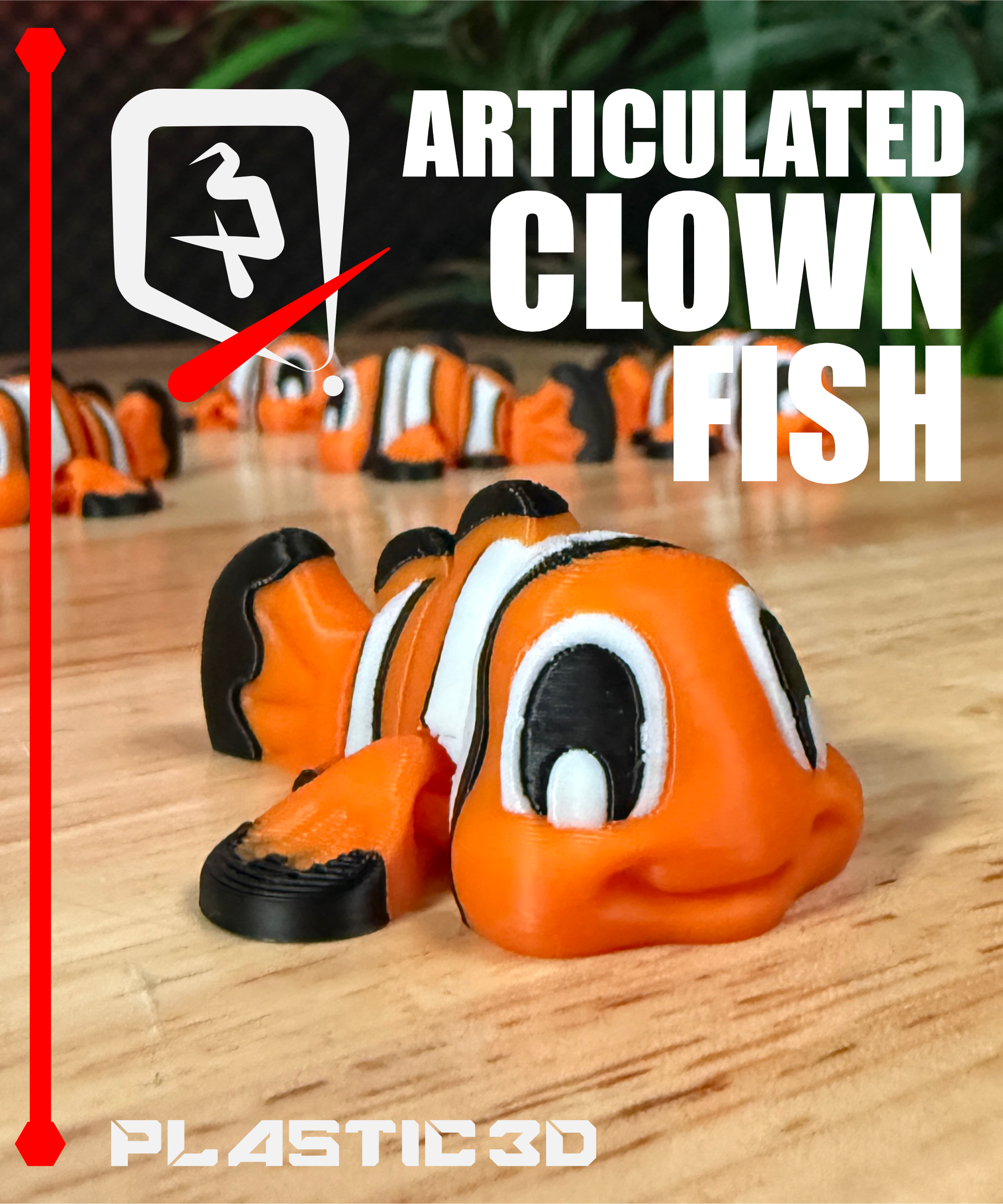 Articulated Clown Fish — The Reef's Brightest Little Swimmer