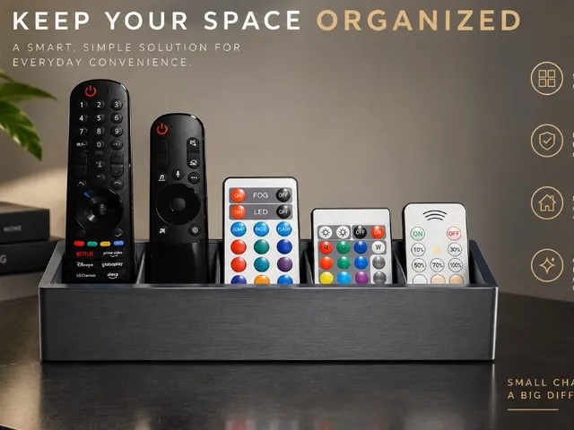 Remote Control Holder, Desk Organizer