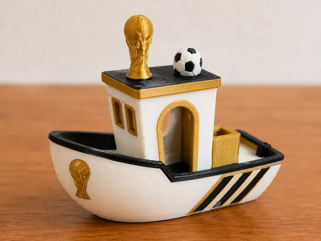 World Cup football Benchy/Weltcup-Fußball Benchy