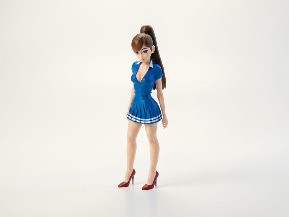 Violet Carr Anime Figurine 3D Printable