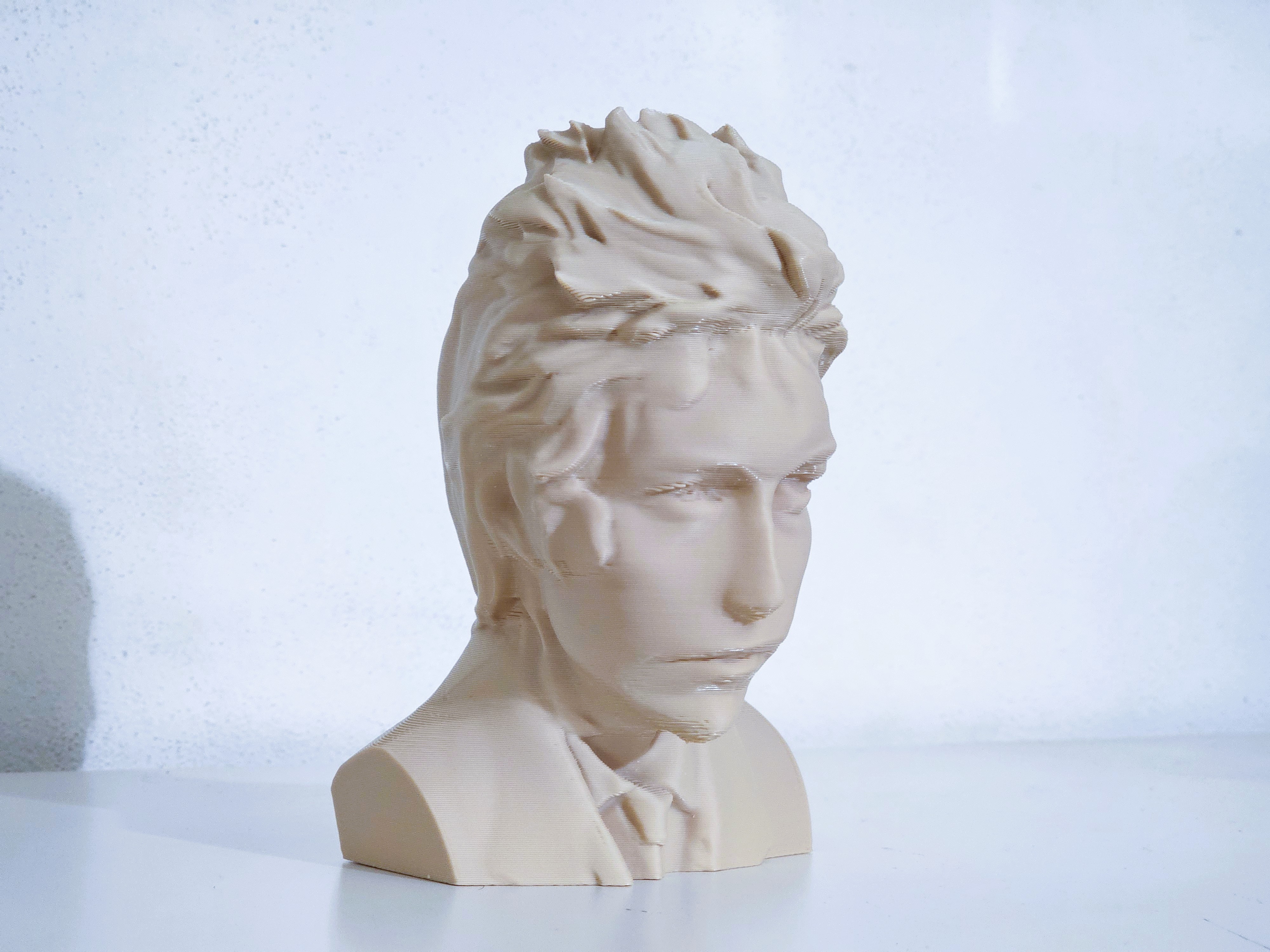 Miniatura 2 do modelo 3D Young Bob Dylan Bust
