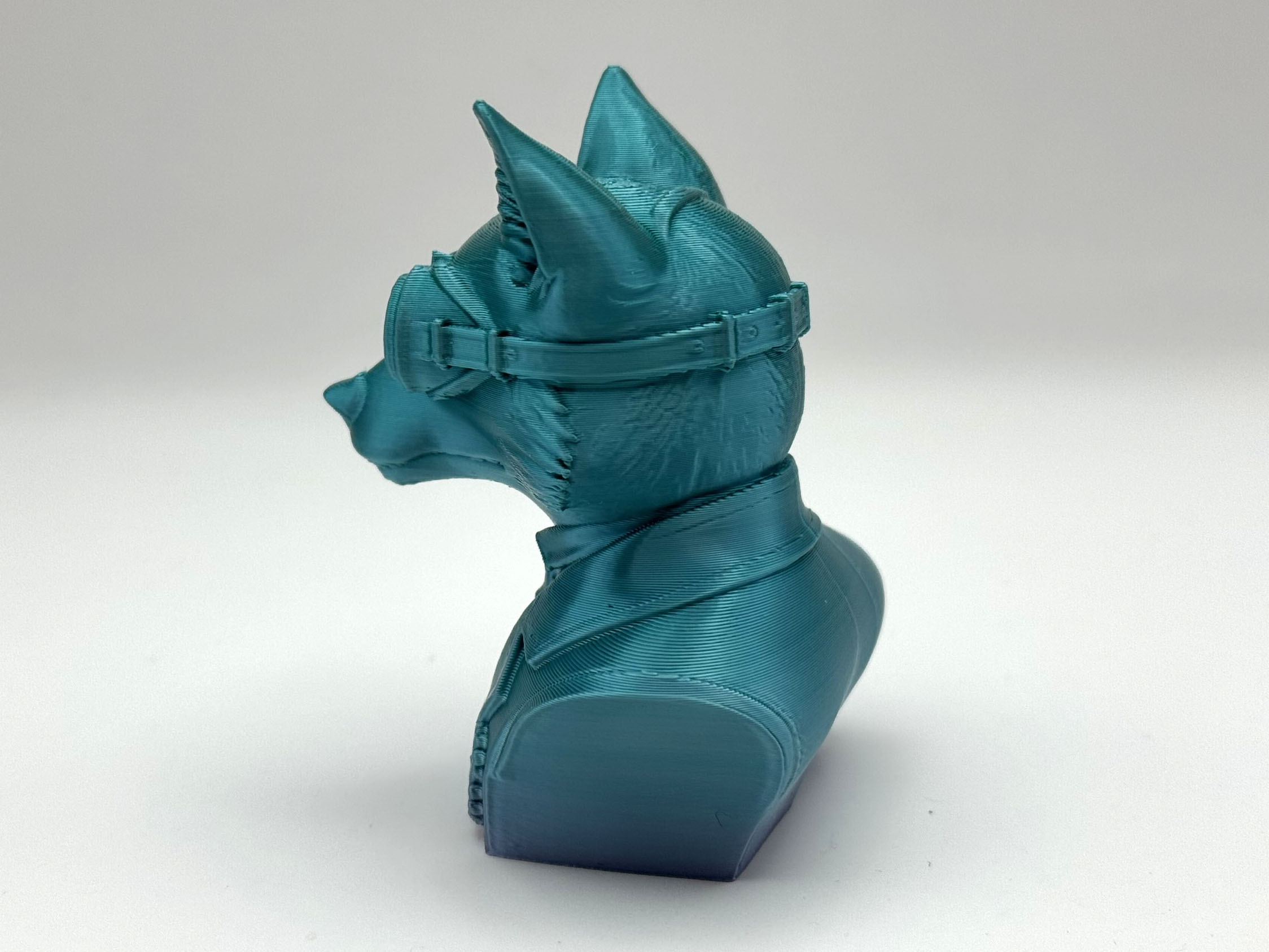 Miniatura 2 do modelo 3D Steampunk Fox Bust