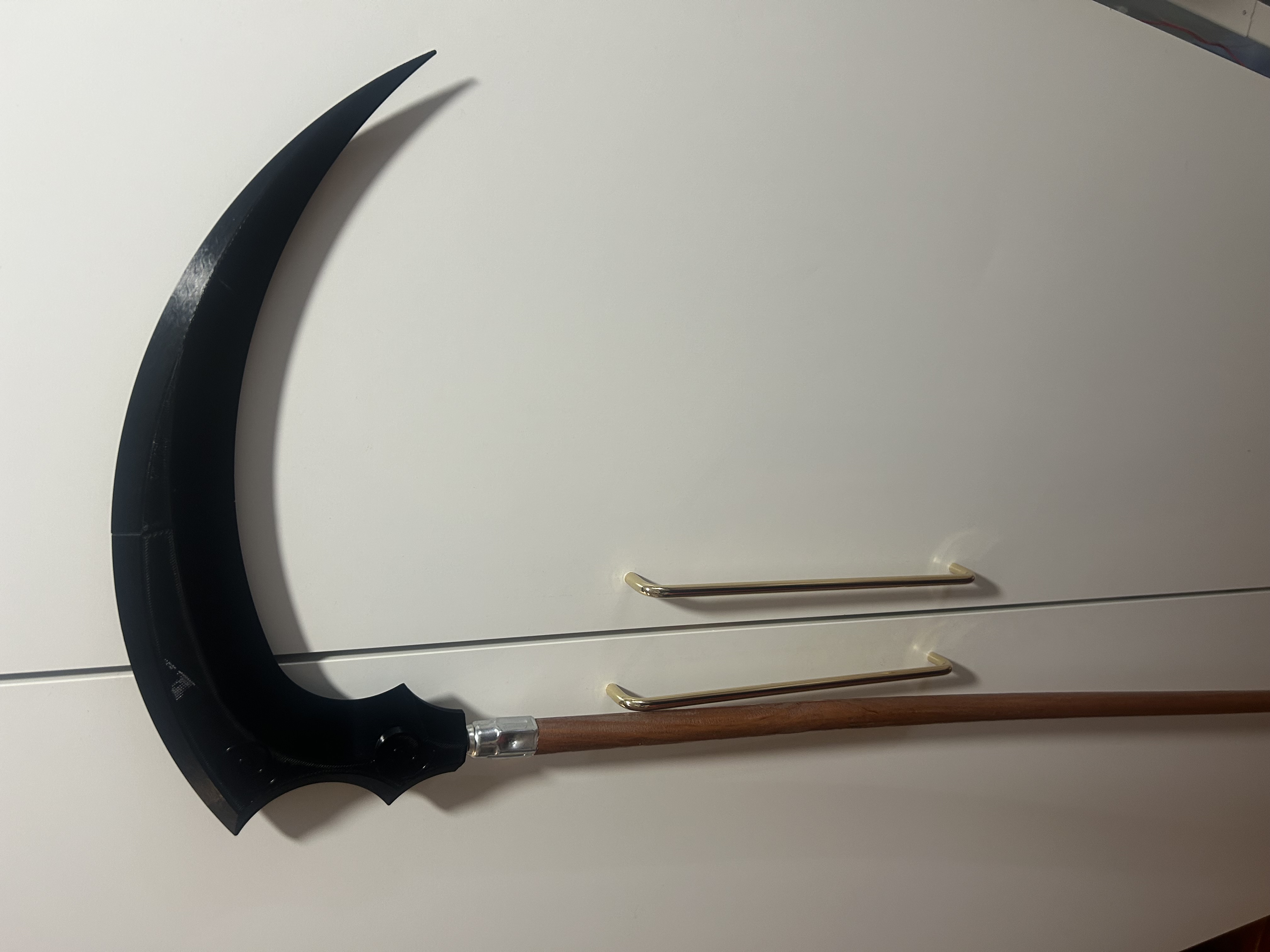 Full-Scale Scythe Prop (Fits Standard Broom Handle)
