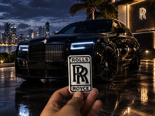 Rolls Royce Keychain