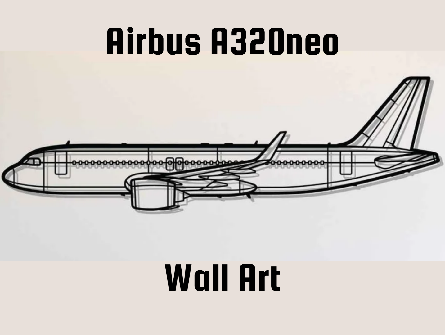 Airbus A320neo Wall Art