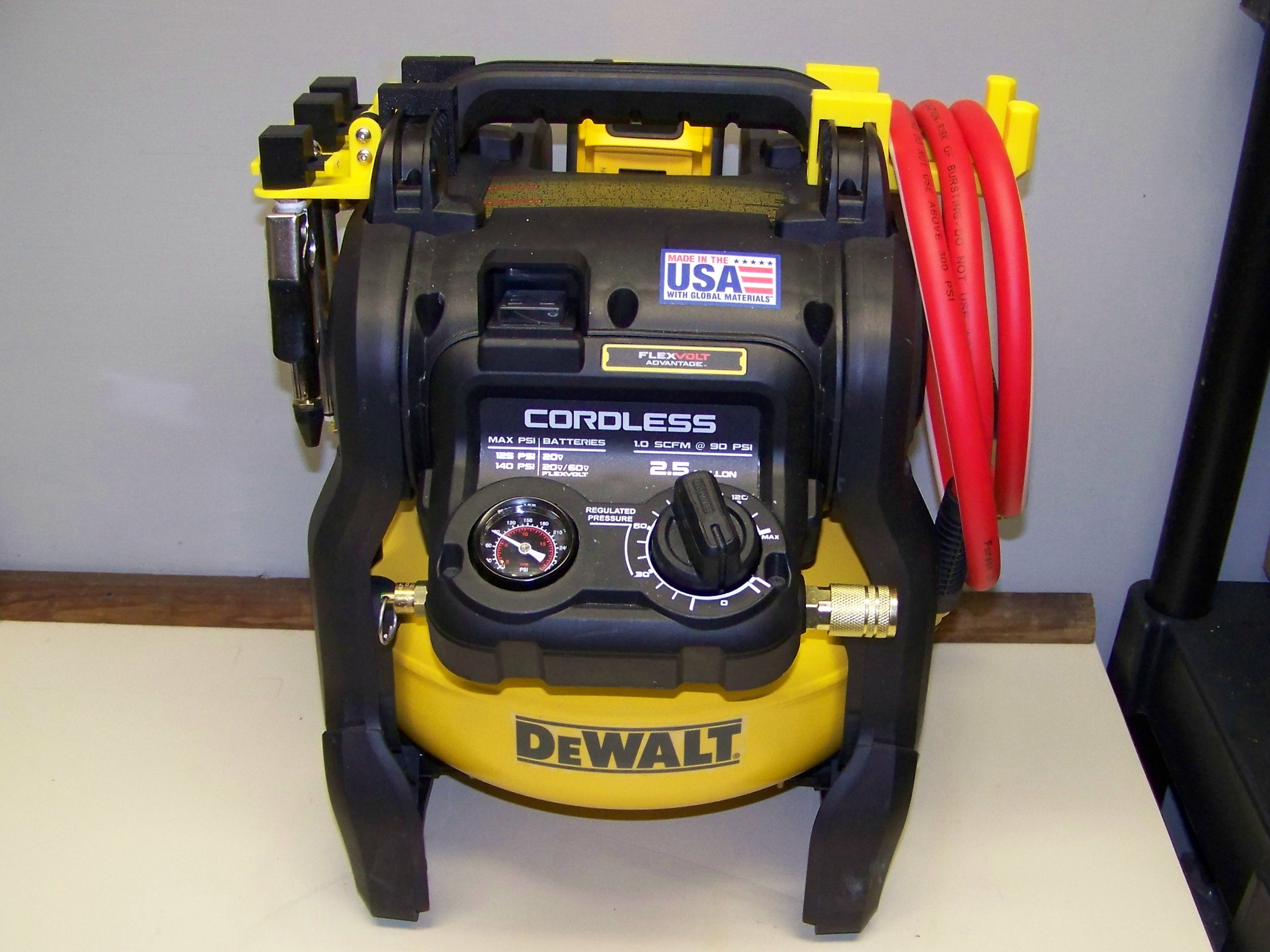 DeWalt 20V Max Air Compressor Tool and Hose Hangers