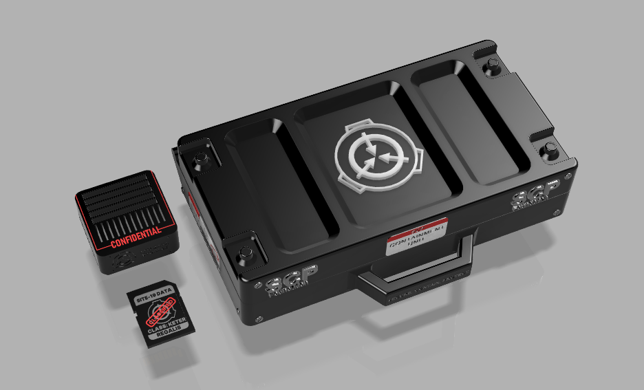 SCP Themed Gridfinity Briefcase — thumbnail 2