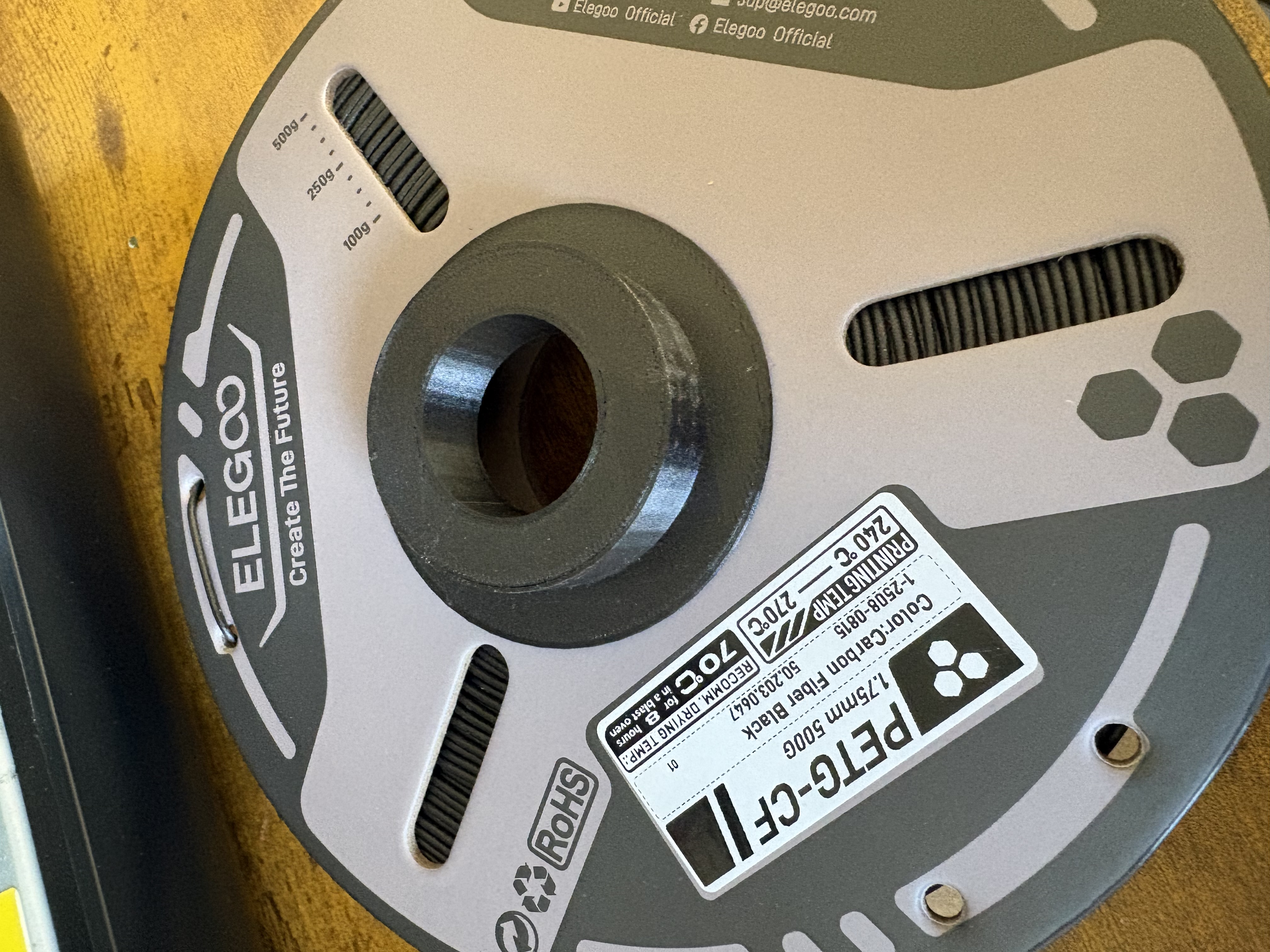 500g Spool Adapter for angled extension