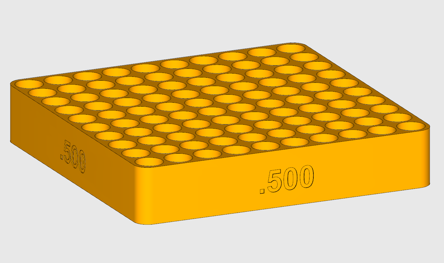 .500 S&W Mag. loading block
