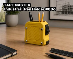 Industrial Tape Measure Pen Holder #006