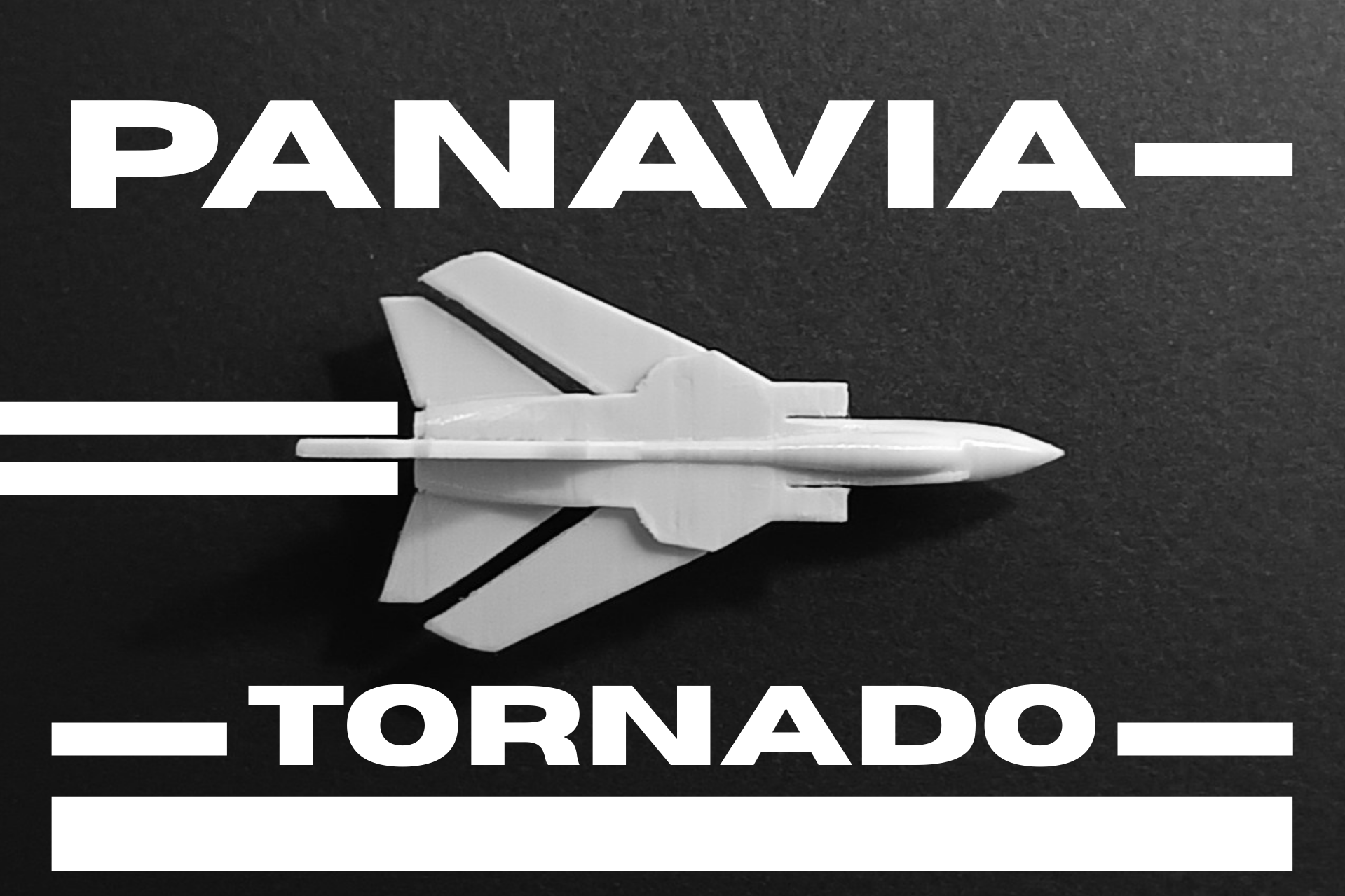 Panavia Tornado print-in-place and articulated micro jet fighter