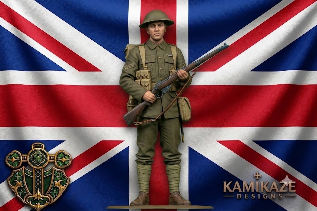 WW1 British Infantry Soldier