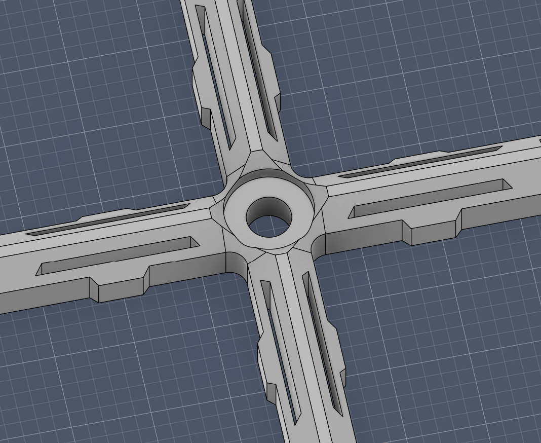 CLCKbase with Screw Holes, Sizes up to 9x9, Gridfinity Baseplate 3D model thumbnail