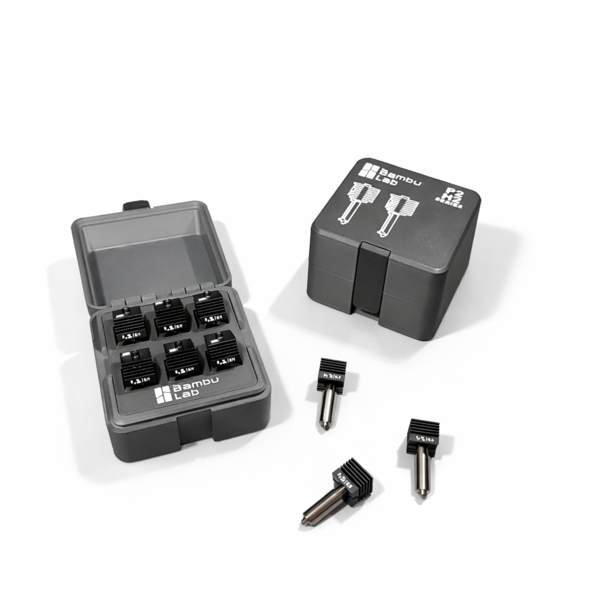 BAMBULAB P2 + H2 SERIES HOTEND BOX / NOZZLE BOX / PRINTER ACCESSORIES / ORGANIZER / GRIDFINITY — thumbnail 7
