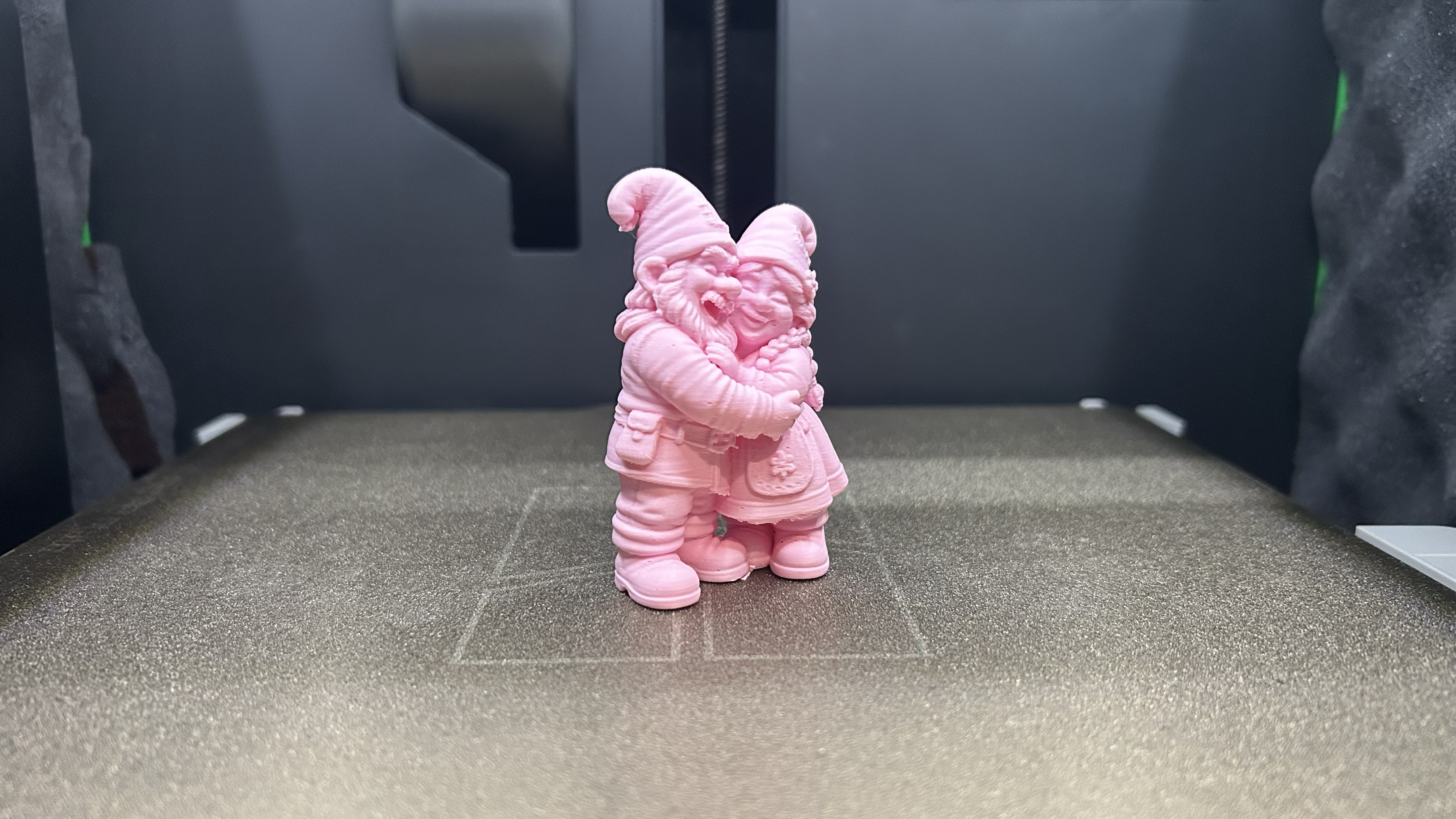 Hugging Gnome Couple