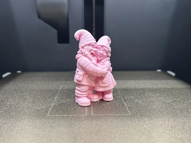 Hugging Gnome Couple