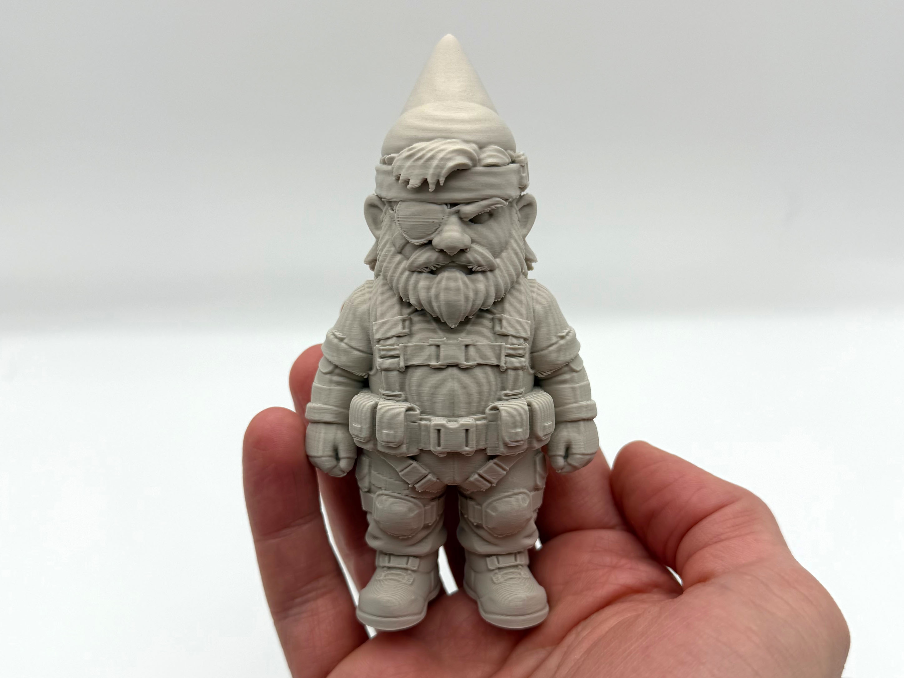 Solid Snake Gnome