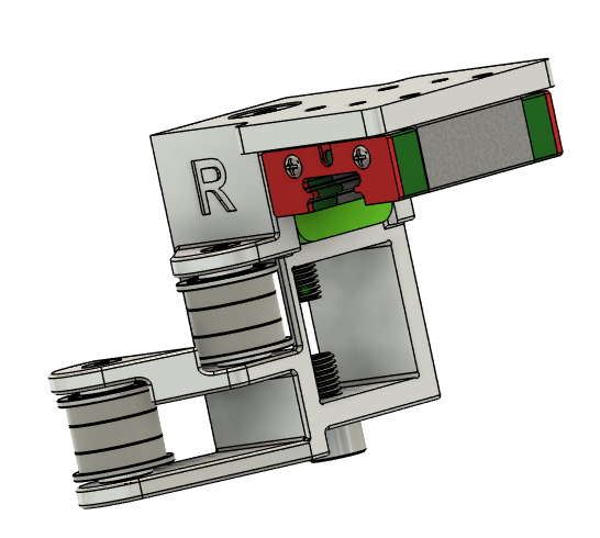 Full Frontal Gantry SLM XY joiners for 20 x 20 extrusion/tube for Rat Rig V-Core 3/3.1 printers 3D model