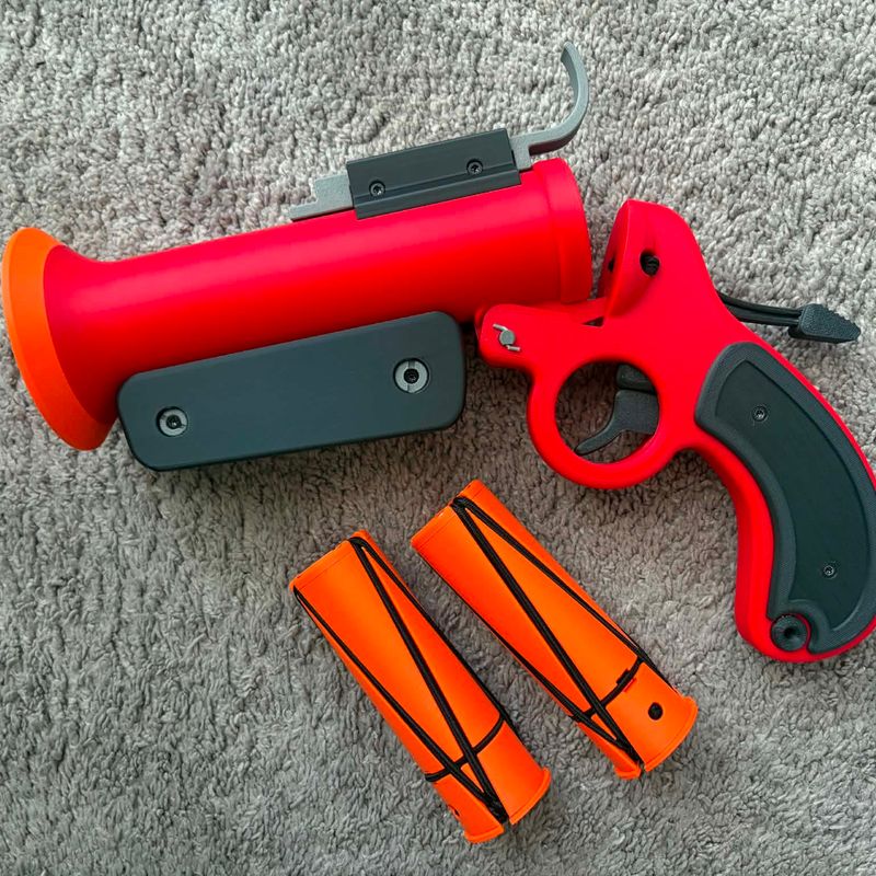 TF2 Flare Gun 40max version (Nerf 40 max shell blaster) by methanejuice ...
