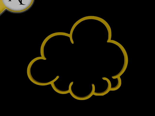 Simple Cloud Symbol - 2D Art