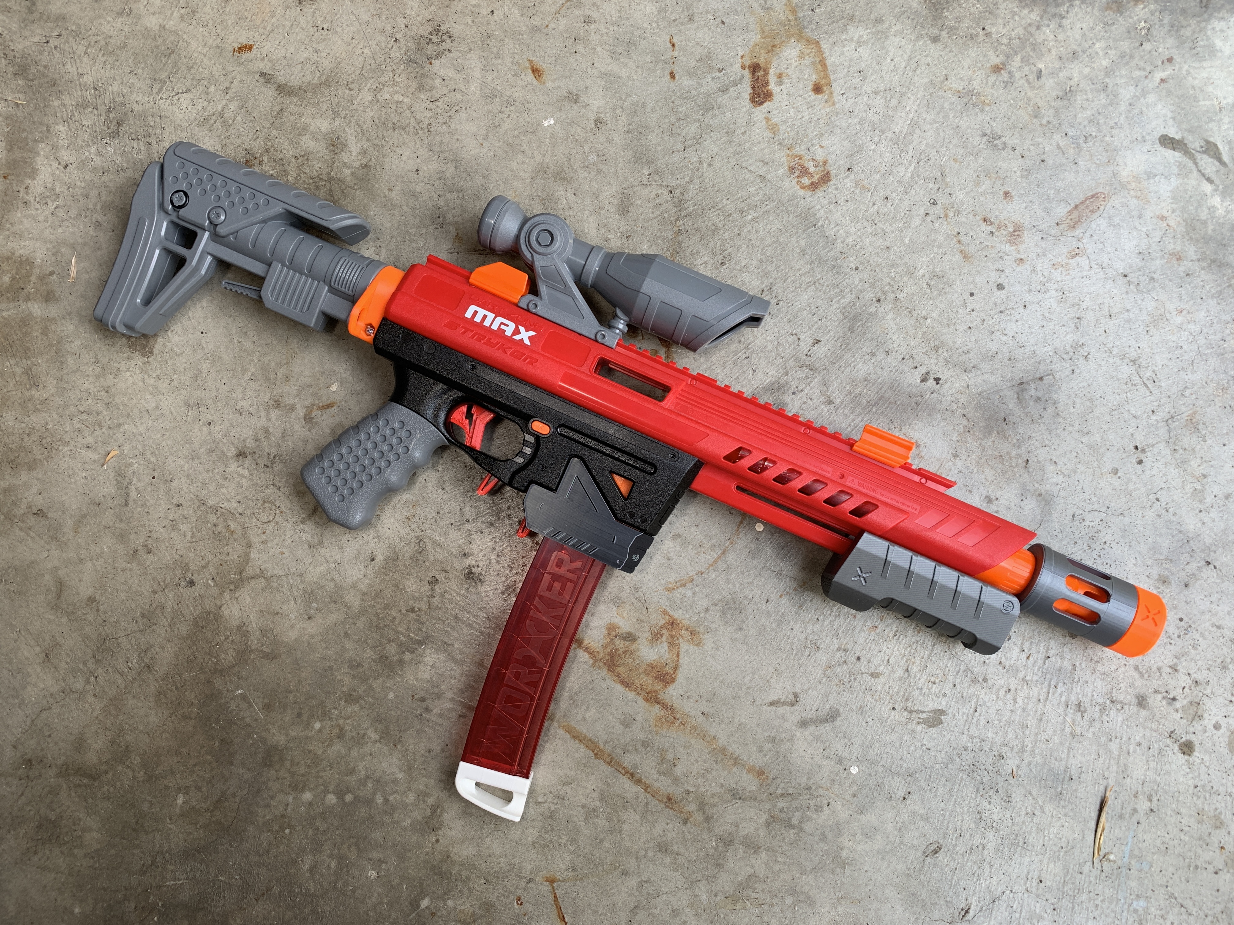 Stryker Flared Magwell and Pump Grip